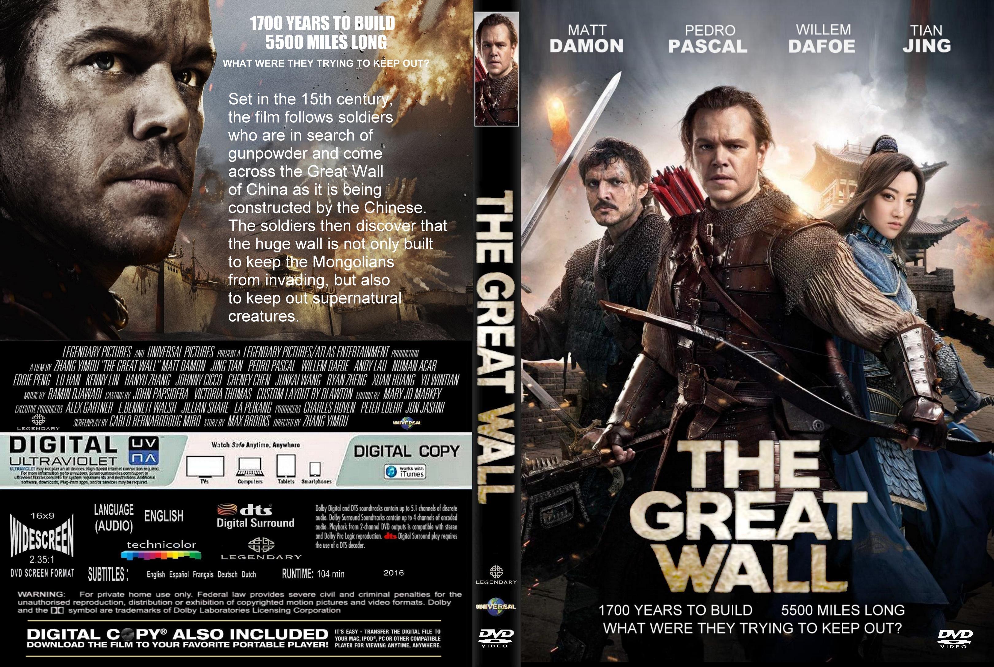 Великая стена какая. The great Wall 2016 DVD Cover. Великая стена (2016) обложка. Великая стена обложка. Великая стена 2016 DVD Cover.